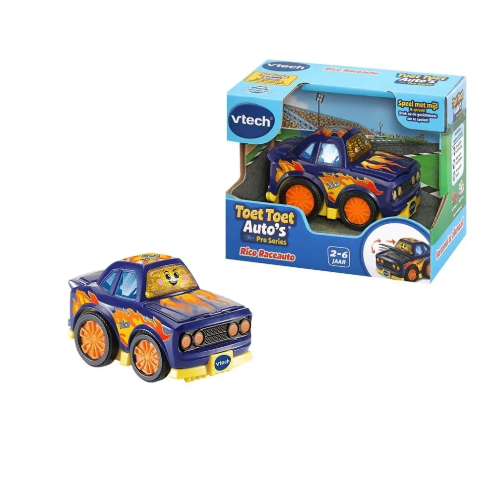 Vtech Leluauto Toet Toet Car Rico Race Car Rico Race Car