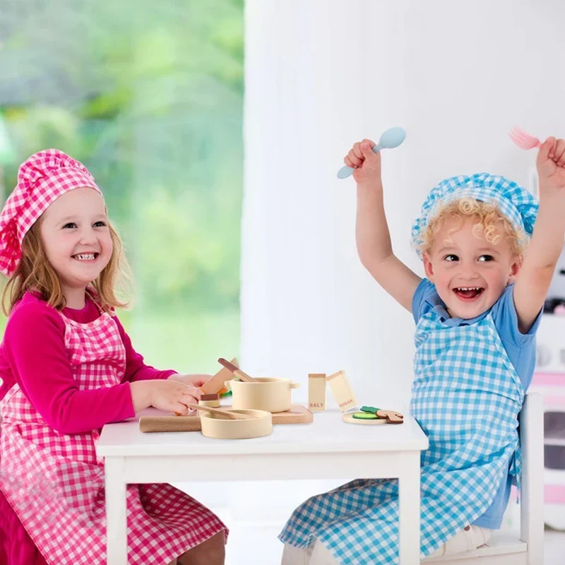 Woods™ - Minikokit liikkeellä - Puinen leikkikeittiösetti