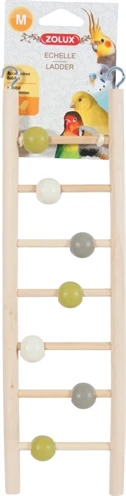 Zolux Ladder Wood 7 askelmaa helmillä
