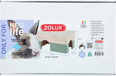 Zolux Neolife Puinen Talo Kani Vihreä