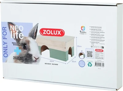 Zolux Neolife Puinen Talo Kani Vihreä
