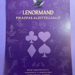 Lenormand -korttien Pikaopas, painettu A5 esite