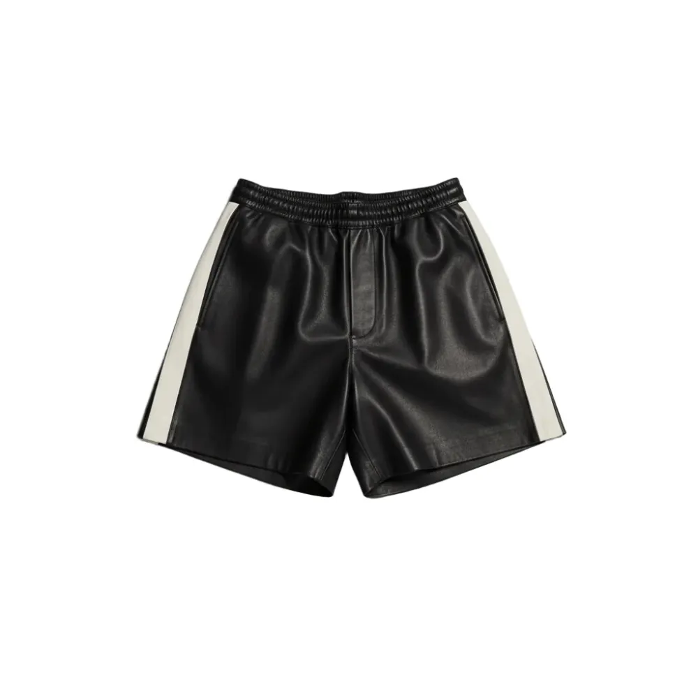 Coming--Age Plus-koon nahkashortsit Xs