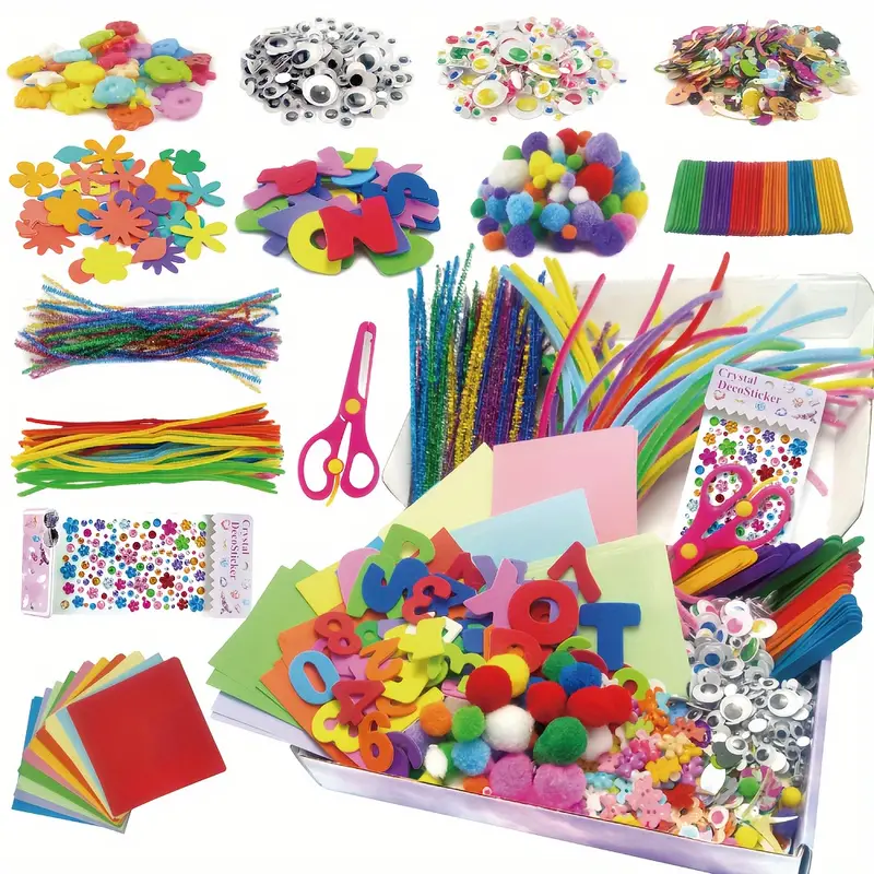 CreatiFun | Loputon askartelun ilo - Täydellinen tee-se-itse askartelusetti lapsille