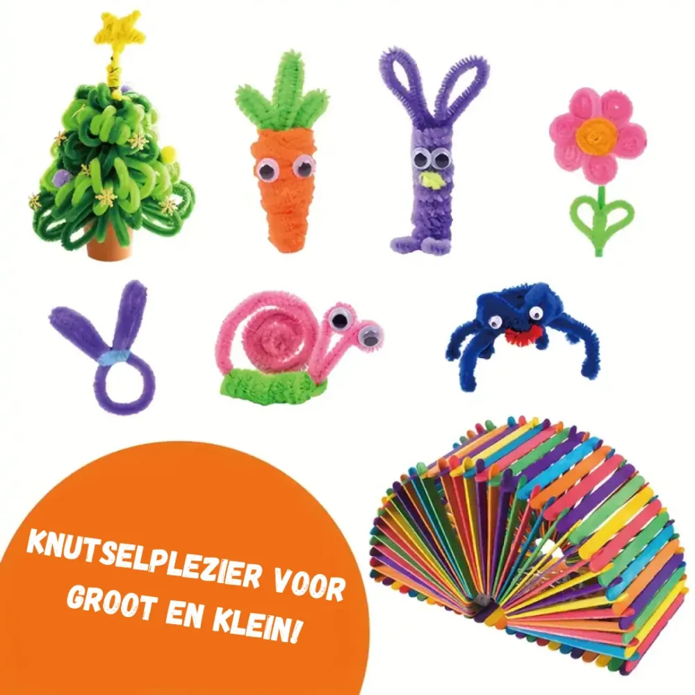 CreatiFun | Loputon askartelun ilo - Täydellinen tee-se-itse askartelusetti lapsille