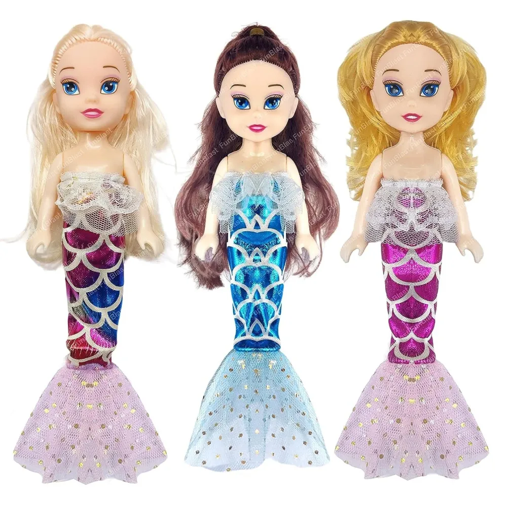 AquaPrincess | Lumouttavaa leikkimistä - Setti suloisia merenneitopuppeja luoviin seikkailuihin