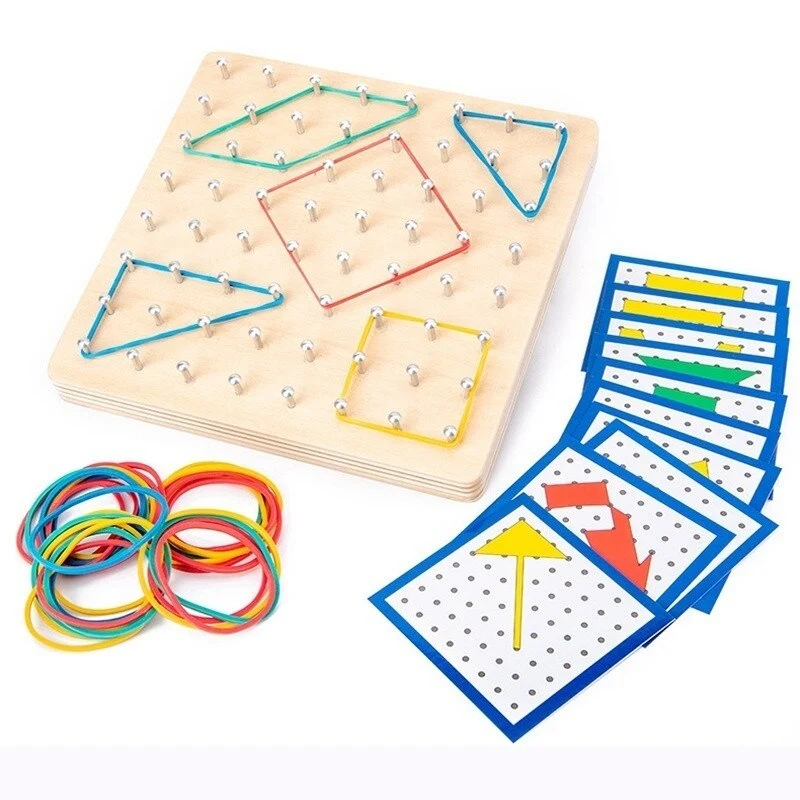 EcoToys muotopeli | Luo oppimisen iloa muodoilla - Montessori-muodot