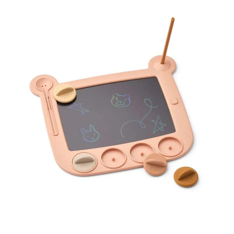 Liewood Venzora LCD Piirtolevy m. Leimasimet - Pale Tuscany Multi Mix