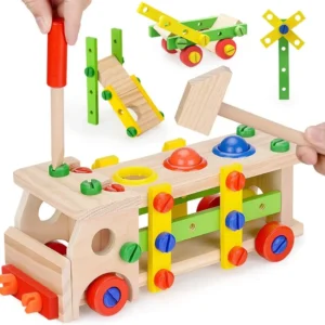 Ecotoys BuildPro | Luova Lelut - Opettava Rakennusajoneuvo Lapsille
