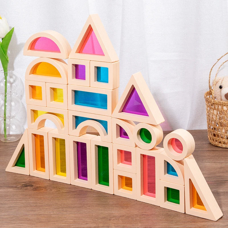 Ecotoys BrightBlocks | Luovat Palikat Kehitykseen - Opettava Leikkikalut