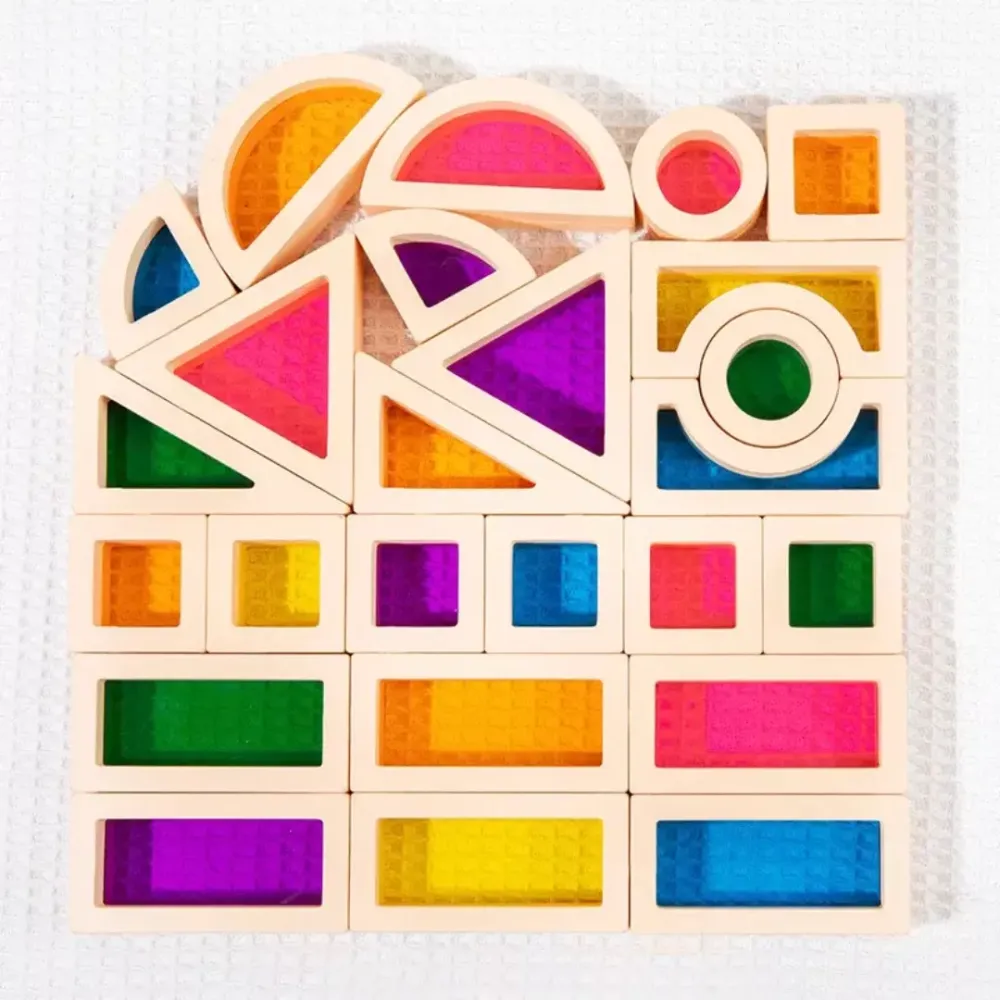 Ecotoys BrightBlocks | Luovat Palikat Kehitykseen - Opettava Leikkikalut