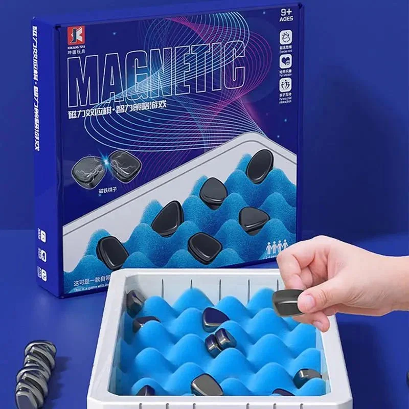 Magnetix ThinkiBoard | Magneettinen strategiapeli lapsille ja aikuisille – Kompakti ja kannettava peli strategiseen ajatte...