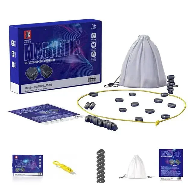 Magnetix ThinkiBoard | Magneettinen strategiapeli lapsille ja aikuisille – Kompakti ja kannettava peli strategiseen ajatte...