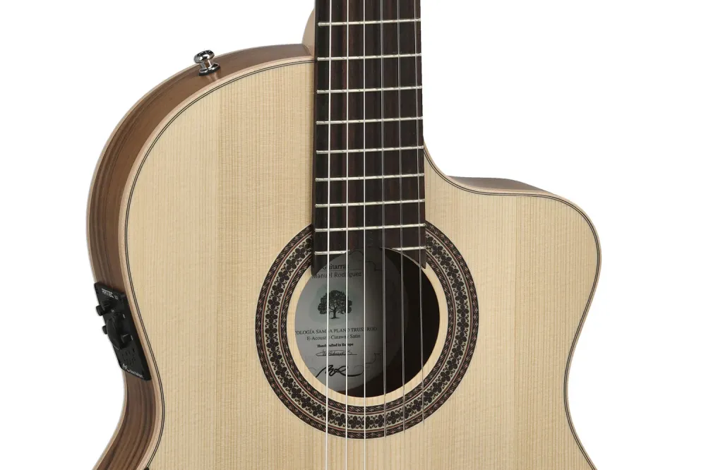 Manuel Rodriguez ECOLOGÍ Series Samba Electro-Acoustic - E-Acoustic Samba Plano (Cutaway, truss rod)