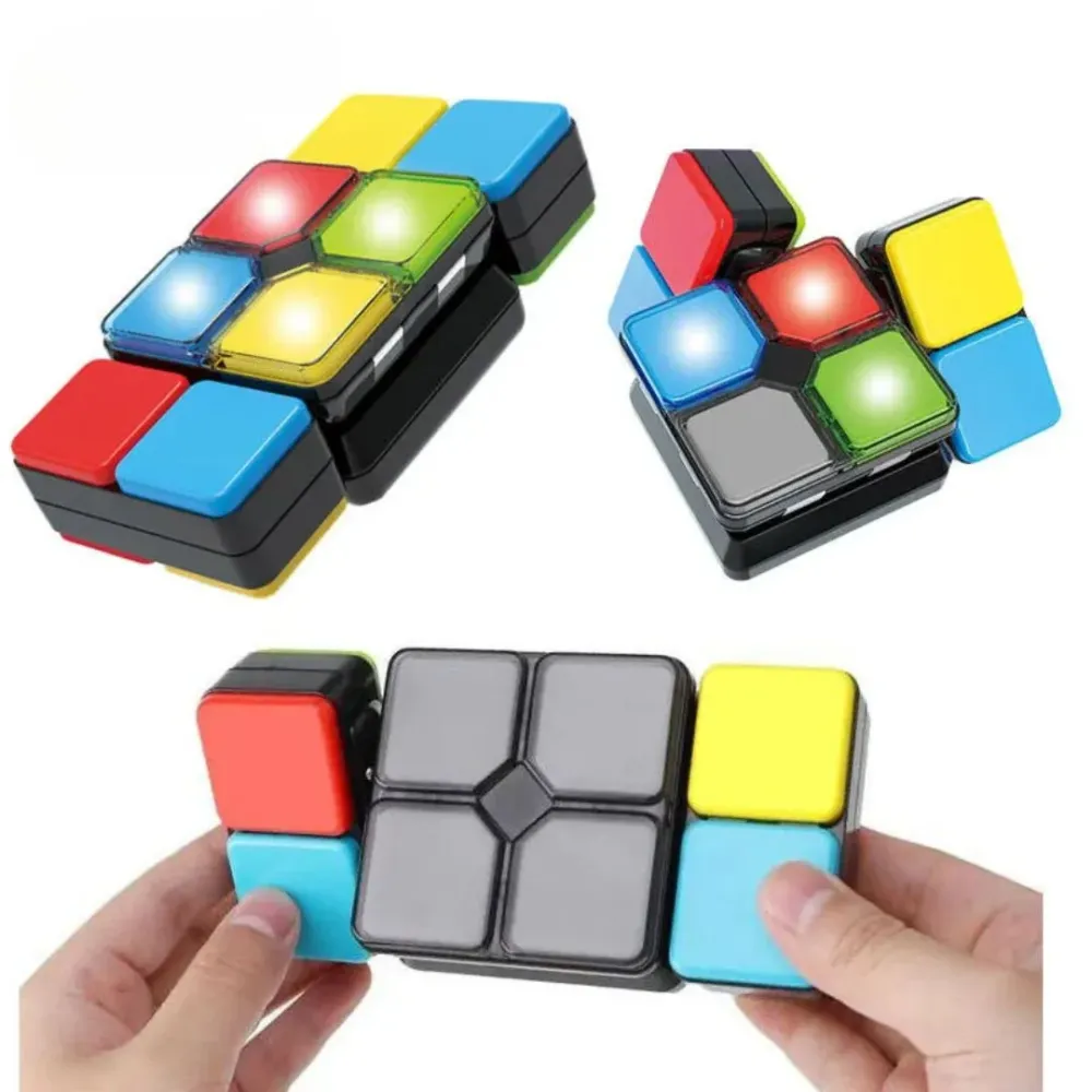 Fidget-muisti | Monitoiminen LED-palapeli – Vahvista muistiasi ja hauskuuttasi