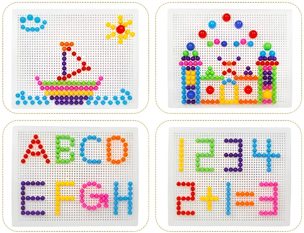 HappyDots | Montessori Sieninappi Pulmapeli Opettava - Luova Lelut