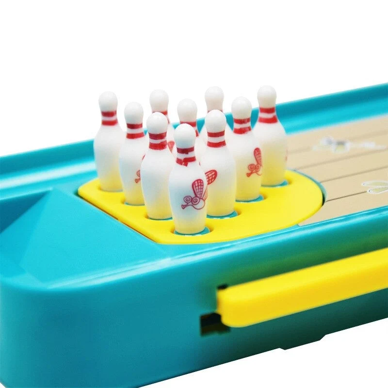 Bowling Kikker | Mukavaa lasten kanssa - Mini Bowling Pöytä Peli