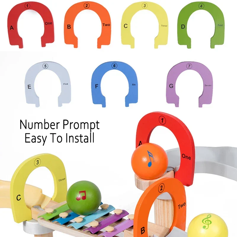 EcoToys Puiset Putkiblokit | Musiikki ja Oppimisen Ilo - Motoriset Taidot
