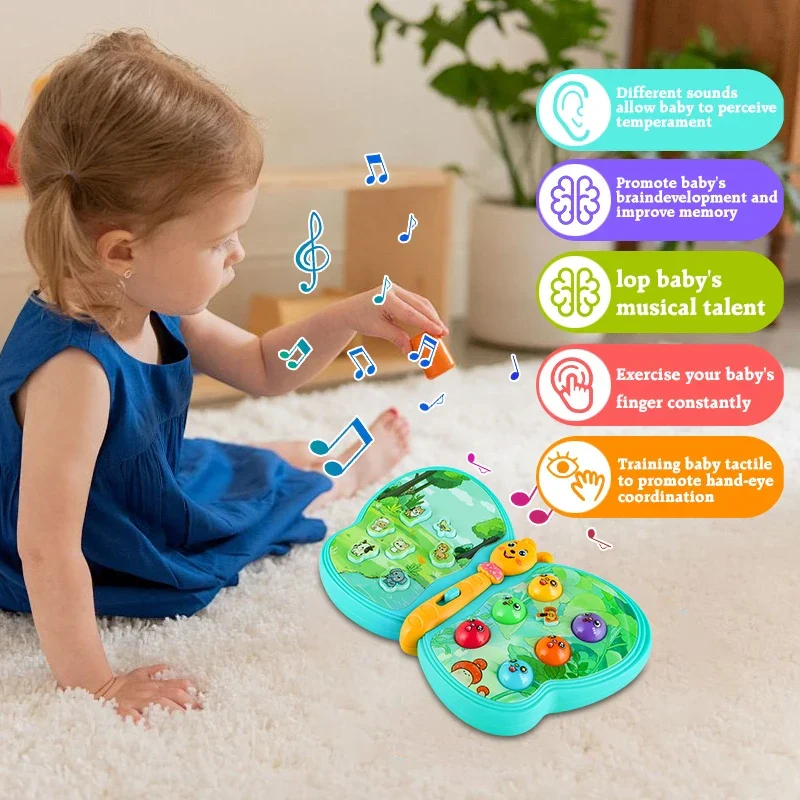 Musical Butterfly™ - Iloinen perhonen - Interaktiiviset lelut