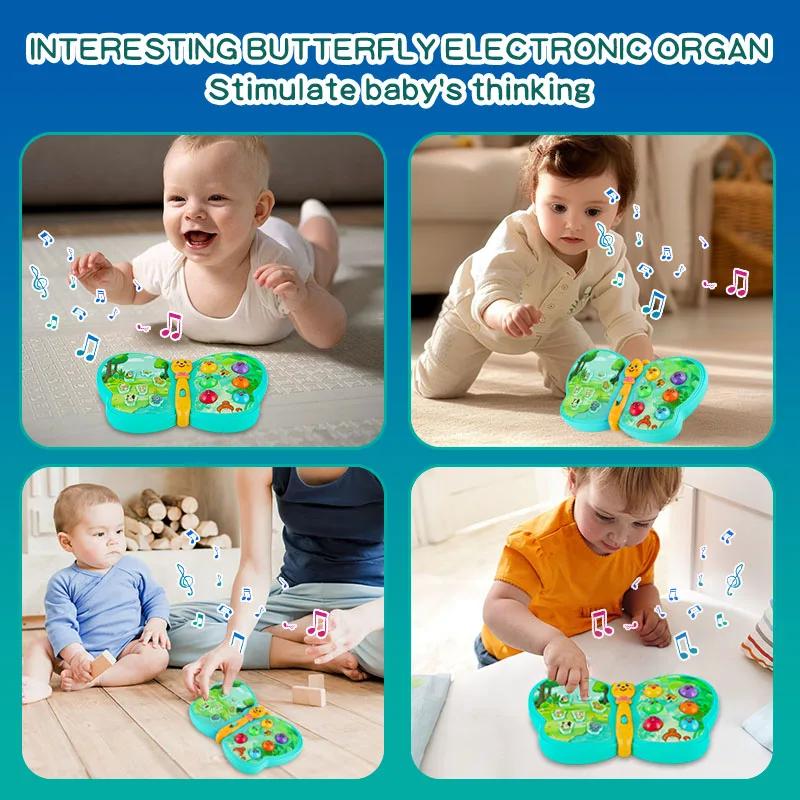 Musical Butterfly™ - Iloinen perhonen - Interaktiiviset lelut