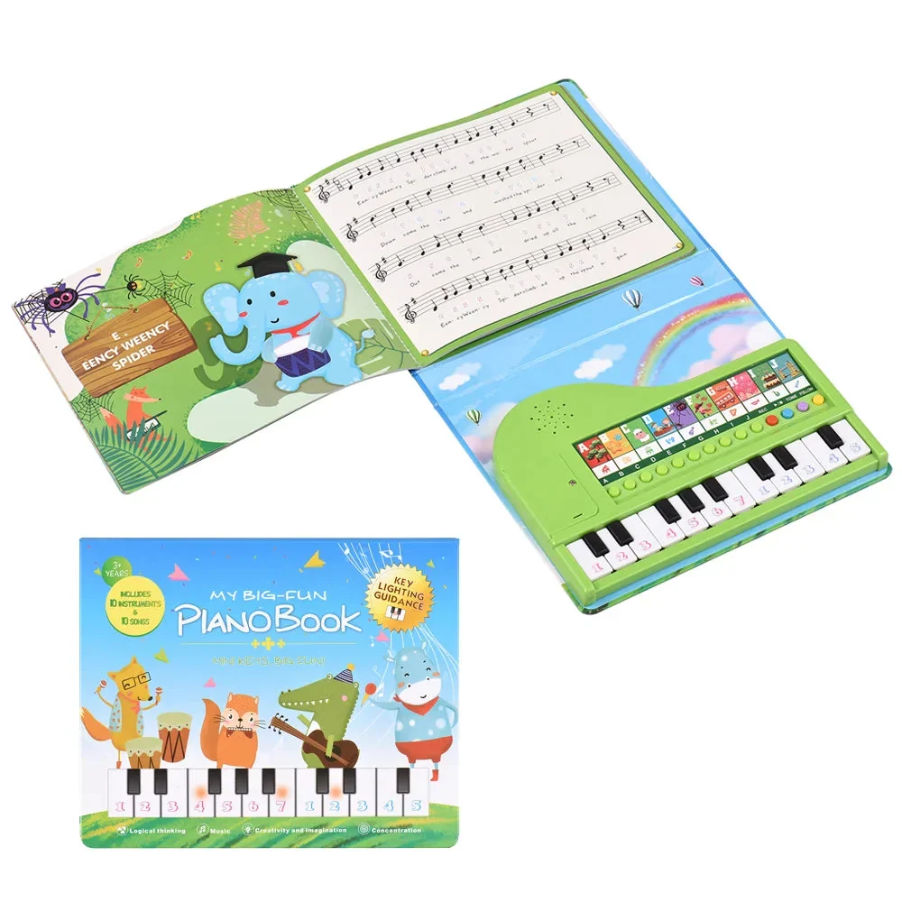Piano Book™ - Soiton taikaa - Lasten pianokirja