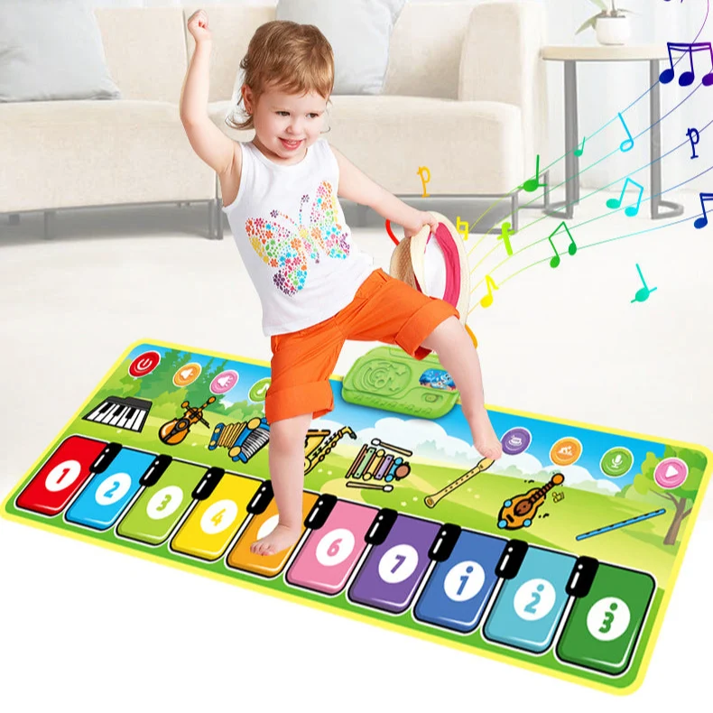 Piano Mat™ - Tanssi nuoteilla - Musiikkilelu pianomatto