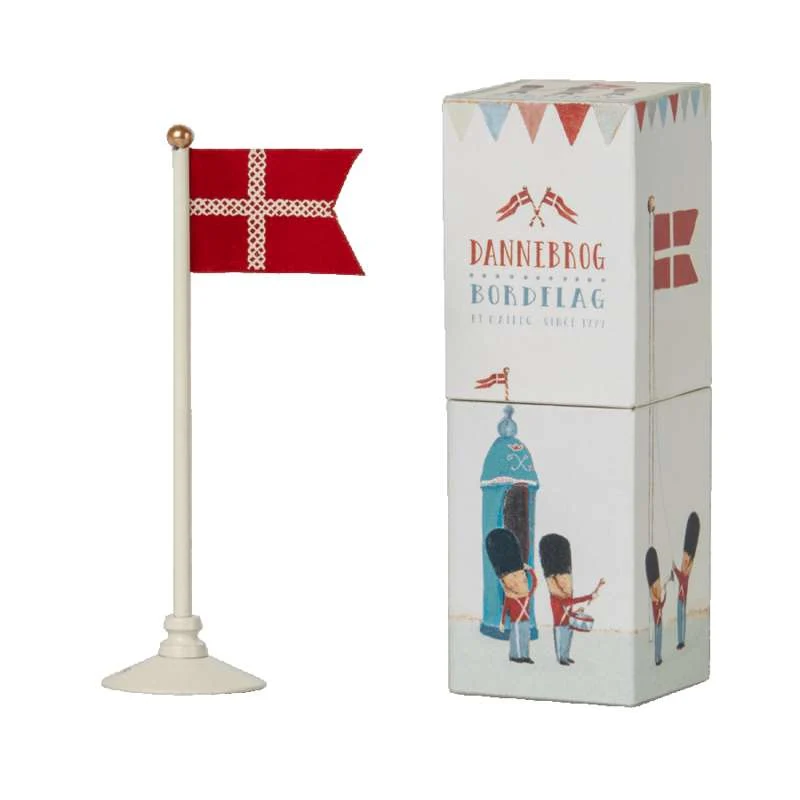 Maileg Pöytäflagga - Dannebrog - Pieni
