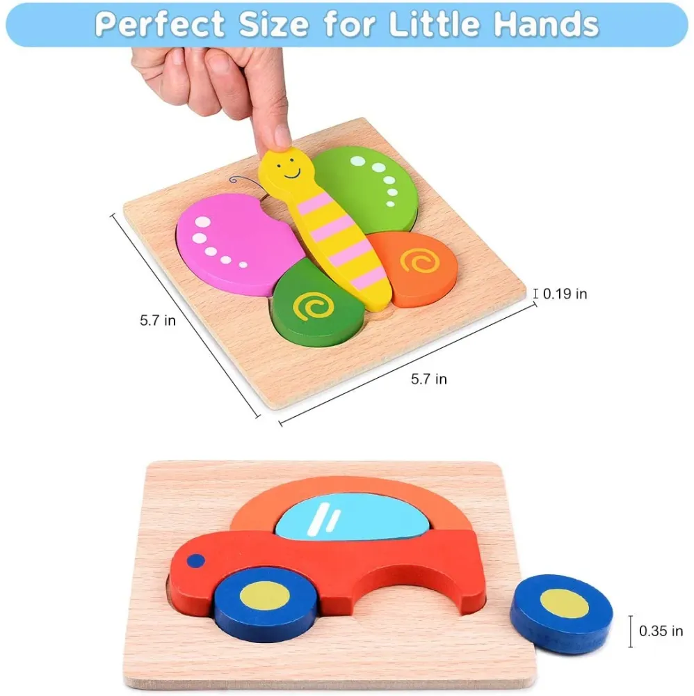 EcoToys Hauska eläinpalapeli | Opettavaista ja luovaa - 3D-palapeli lapsille
