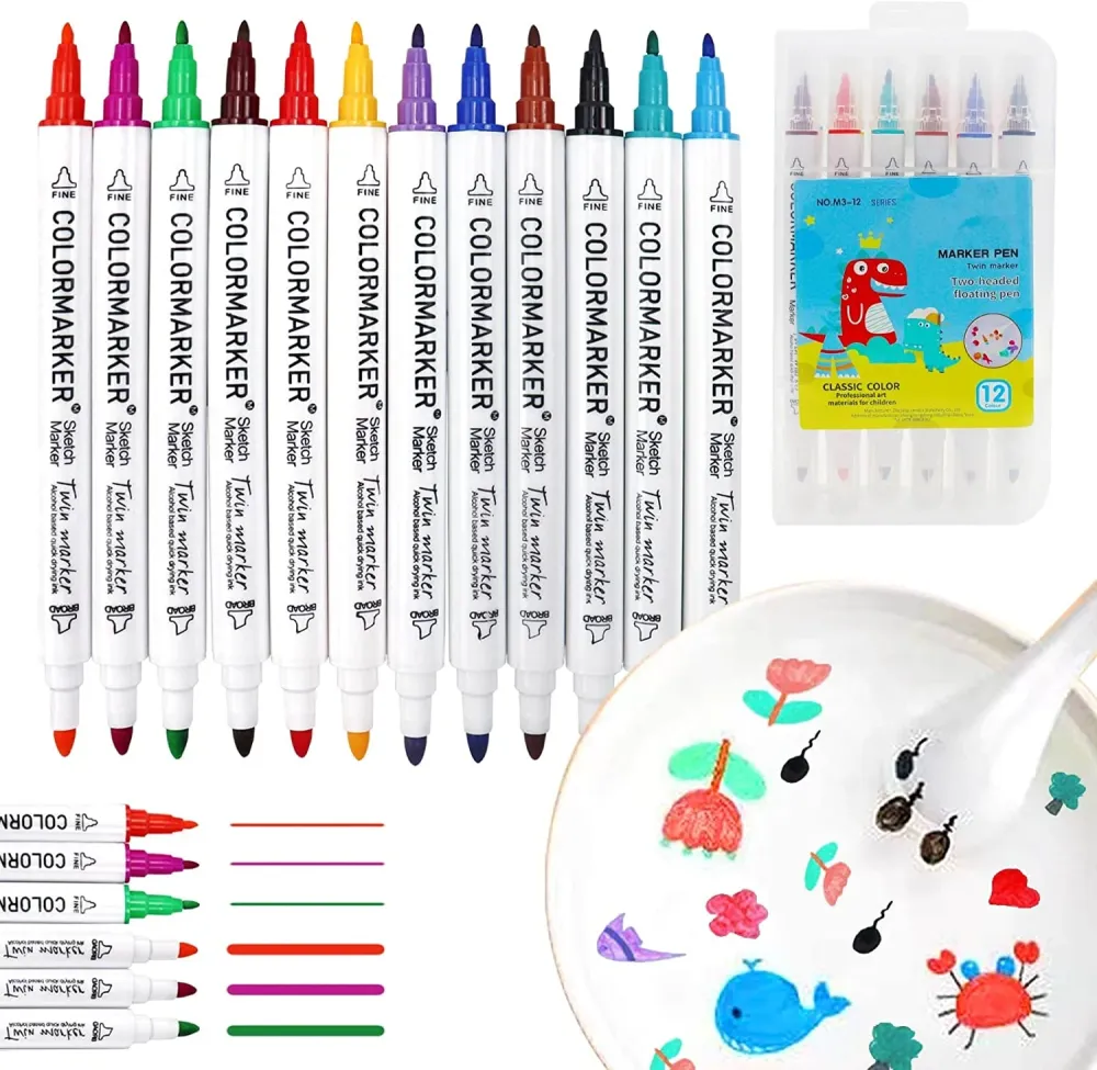 Magic Water Pen™ | Luovat taideteokset vedessä - Vesimaalaustarra-setti (+ ILMAINEN keraaminen lusikka)