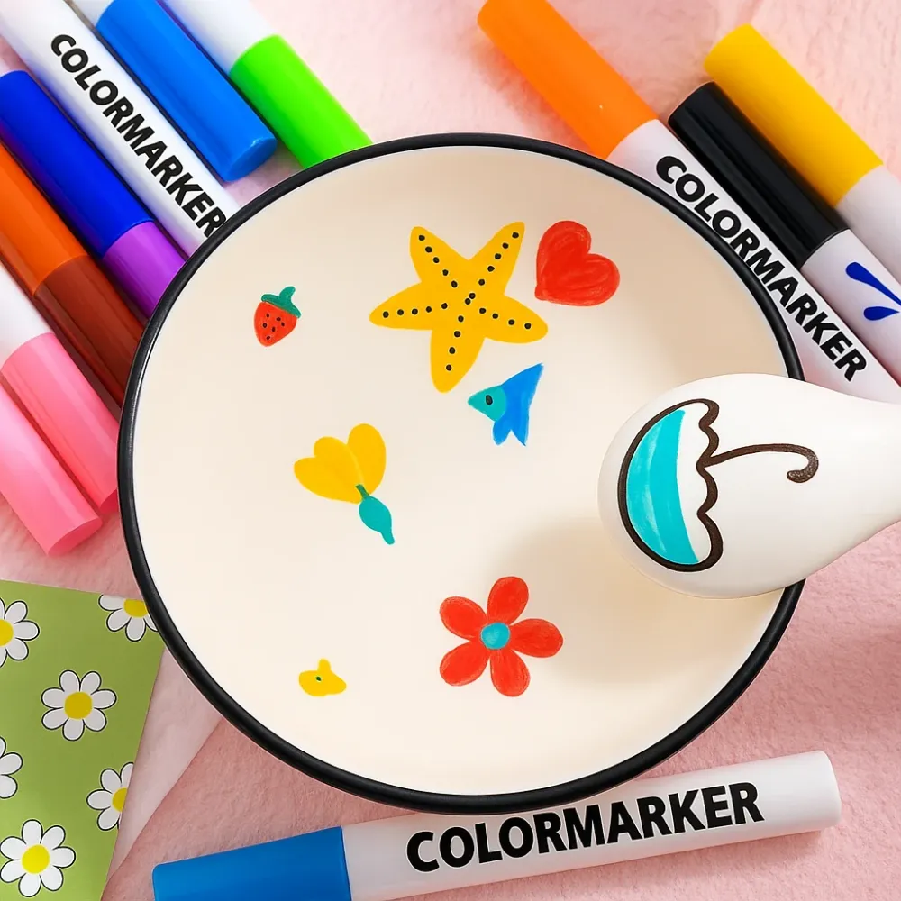 Magic Water Pen™ | Luovat taideteokset vedessä - Vesimaalaustarra-setti (+ ILMAINEN keraaminen lusikka)