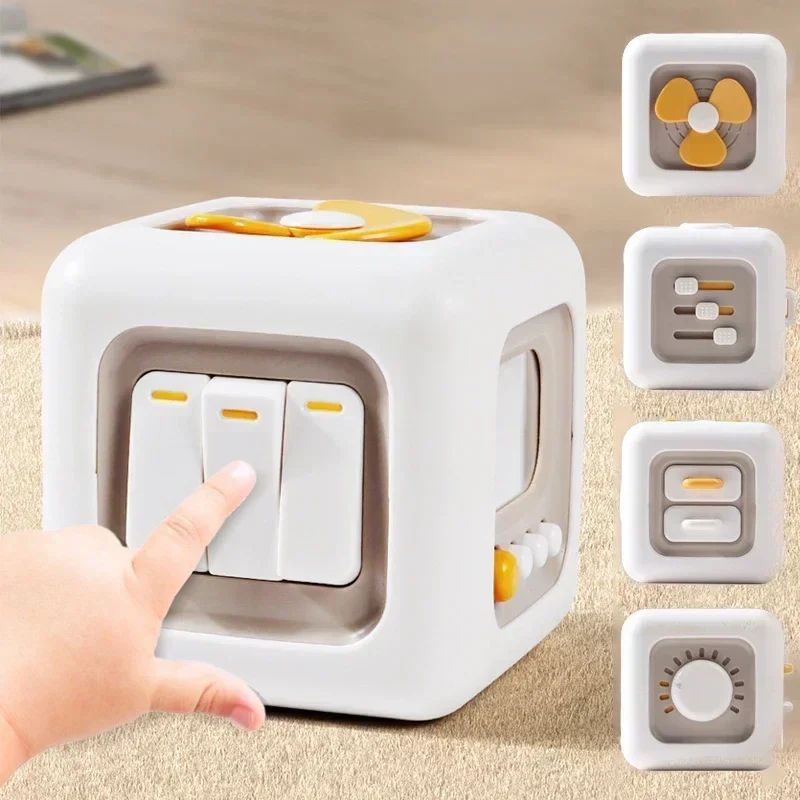 Skill Box™ – Tunne & hötkyily – Sensory Cube lelu