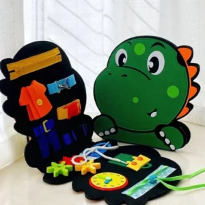 Toddler Busy Board™ - Sensory Adventures - Dino-huopakirja