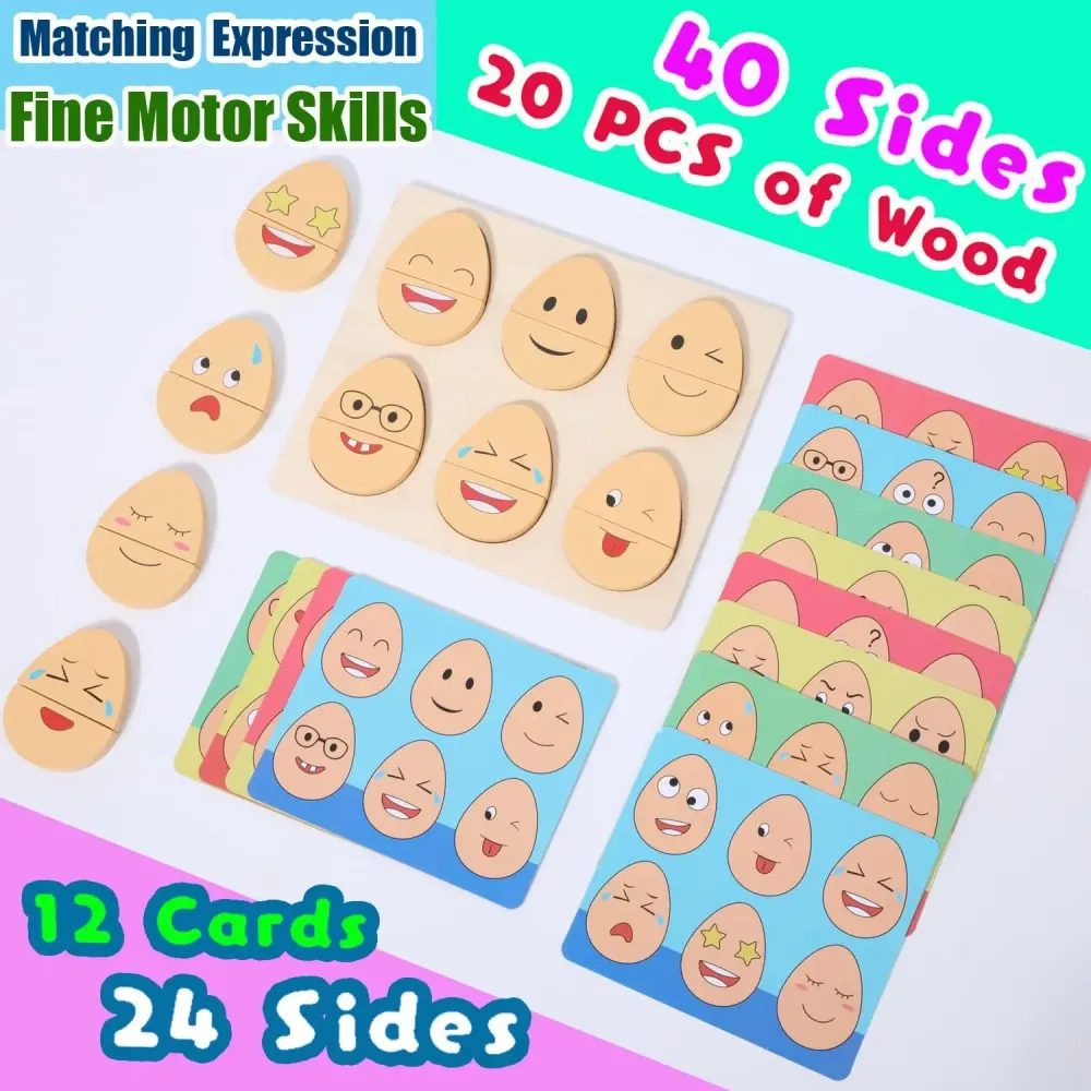 Woods™ - Expression Eggs - Vuorovaikutteinen oppimispeli