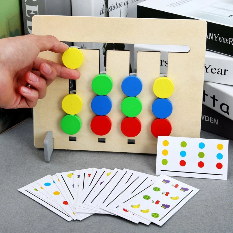 Woods™ | Looginen päättely - Montessori-lajittelupalapeli