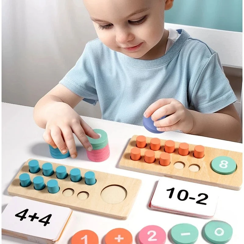Woods™ - Tee matematiikasta helppoa - Lasten matematiikka-setti