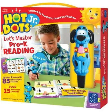 Hot Dots Jr. | Oppiminen lukemaan - Interaktiivinen esikoulun lukusetti lapsille