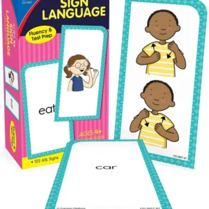 ASL Flash Cards | Opettele viittomakieltä - Opetukselliset kortit lapsille