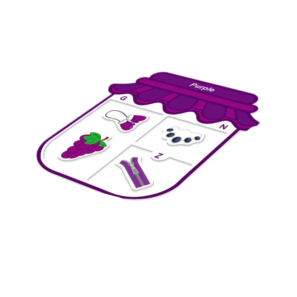 Magnetix MagnetoKidz | Oppiminen hauskasti - Magneettiset värien lajittelutarrat