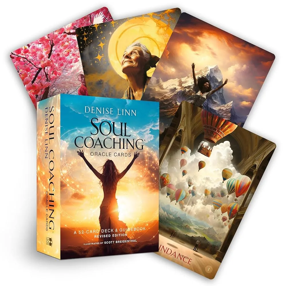 Soul Coaching Oracle Cards: 52-CARD DECK & GUIDEBOOK - REVISED EDITION - Denise Linn