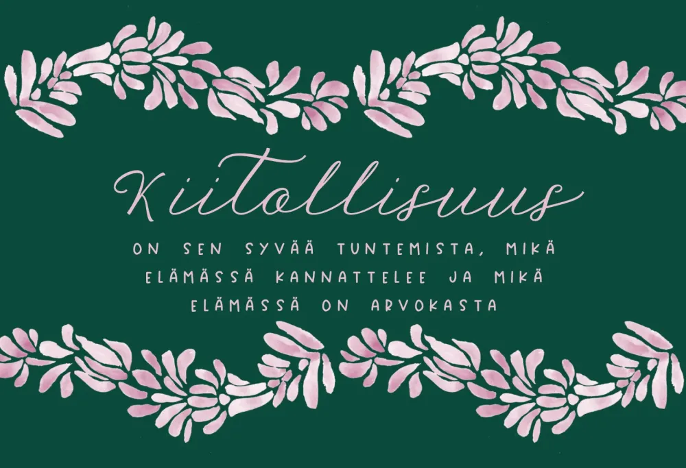Ymmärrä tunteitasi - Hidasta Elämää