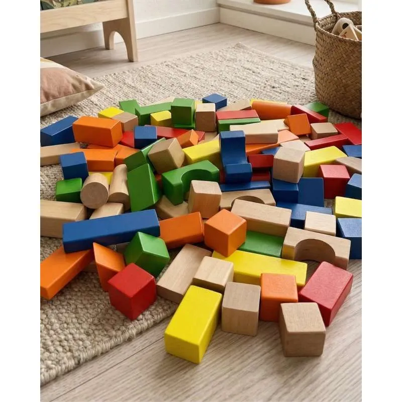 Kid'oh Rakennuspalikat ämpärissä - 100 kpl.