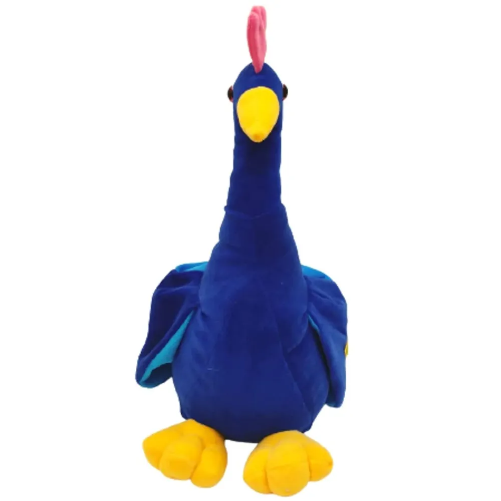 PlushParadise | Pehmeä leikkimielisyys - Söpö riikinkukkopehmo lapsille