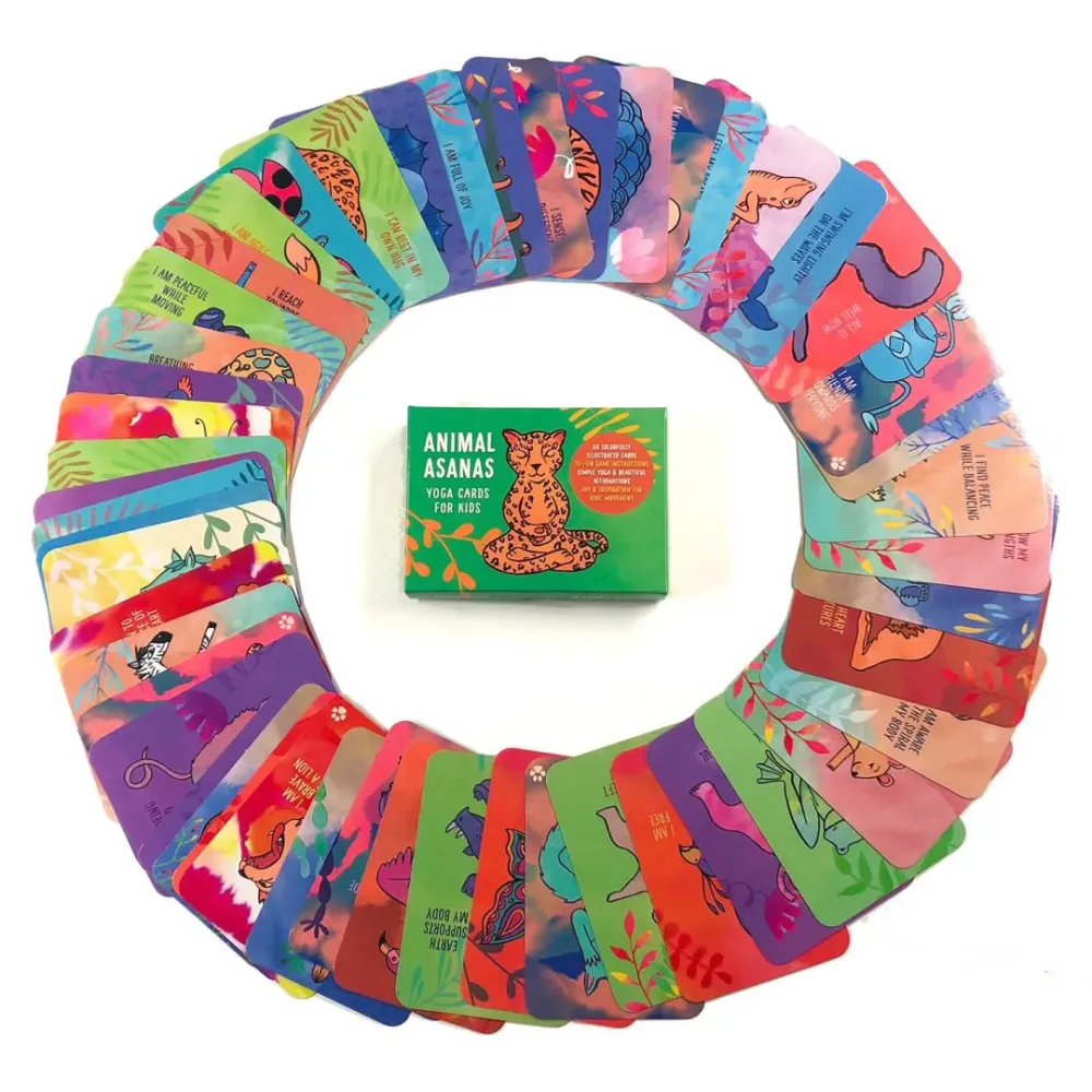 Animal Asanas: Yoga cards kids