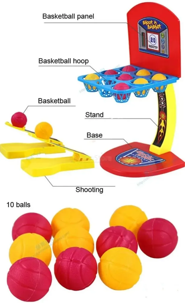 Basketball Game™ - Heitä & tee pisteitä - Mini koripallopeli