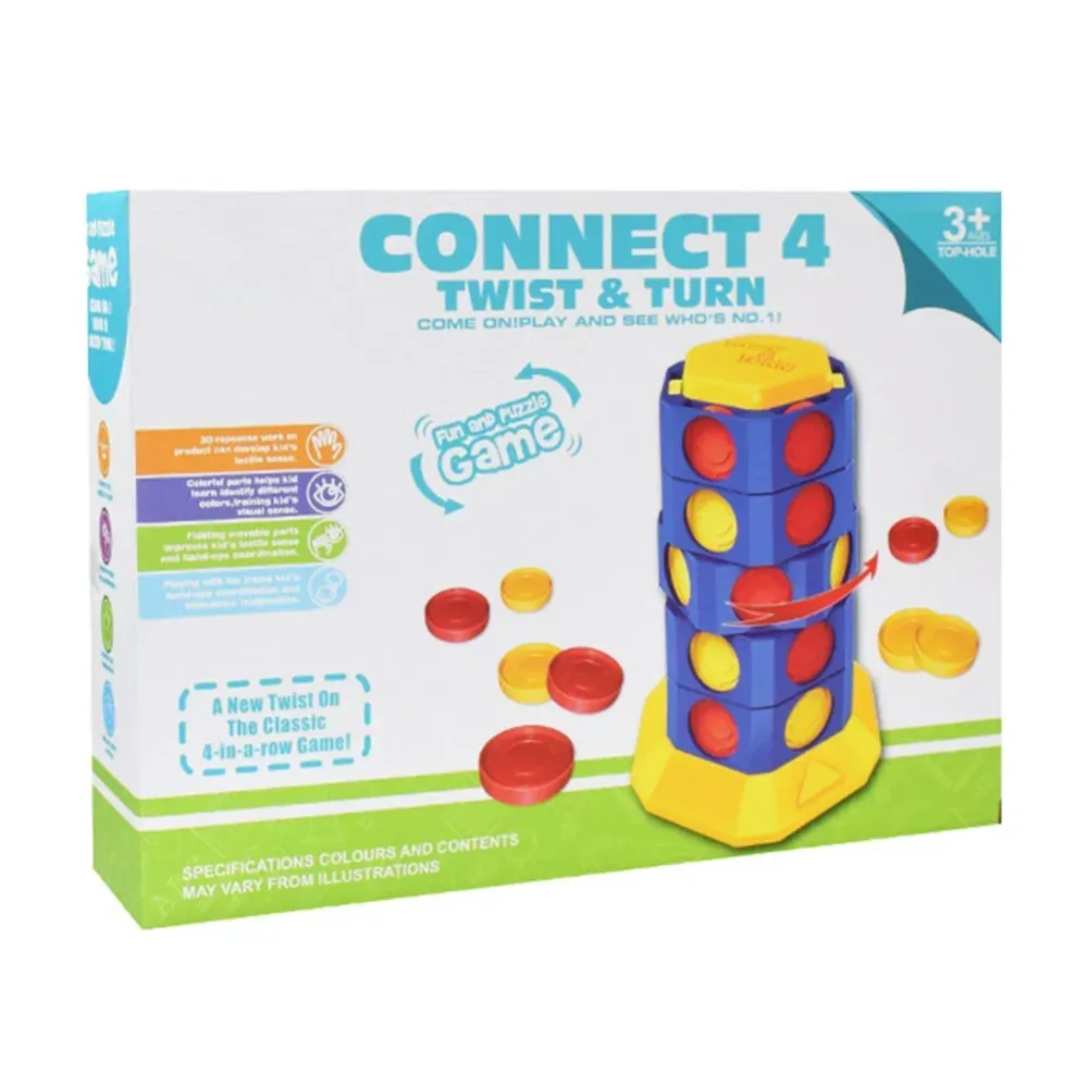3D Connect 4™ - 3D Twistillä - Koko perheen strategiapeli