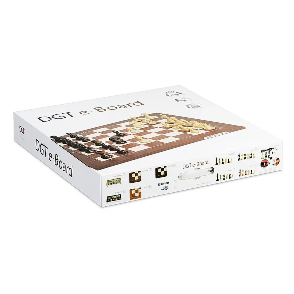 DGT Elektroninen USB(C) Shakkilauta ROSEWOOD