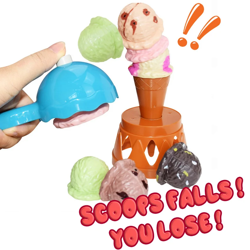 Ice Cream Stack Game™ - Maista tasapainoa - Jäätelöpeli