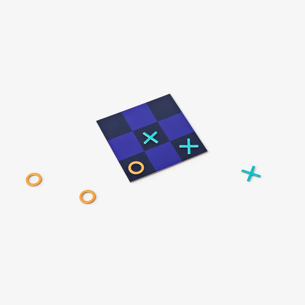 Magneettinen Tic Tac Toe jääkaappiin