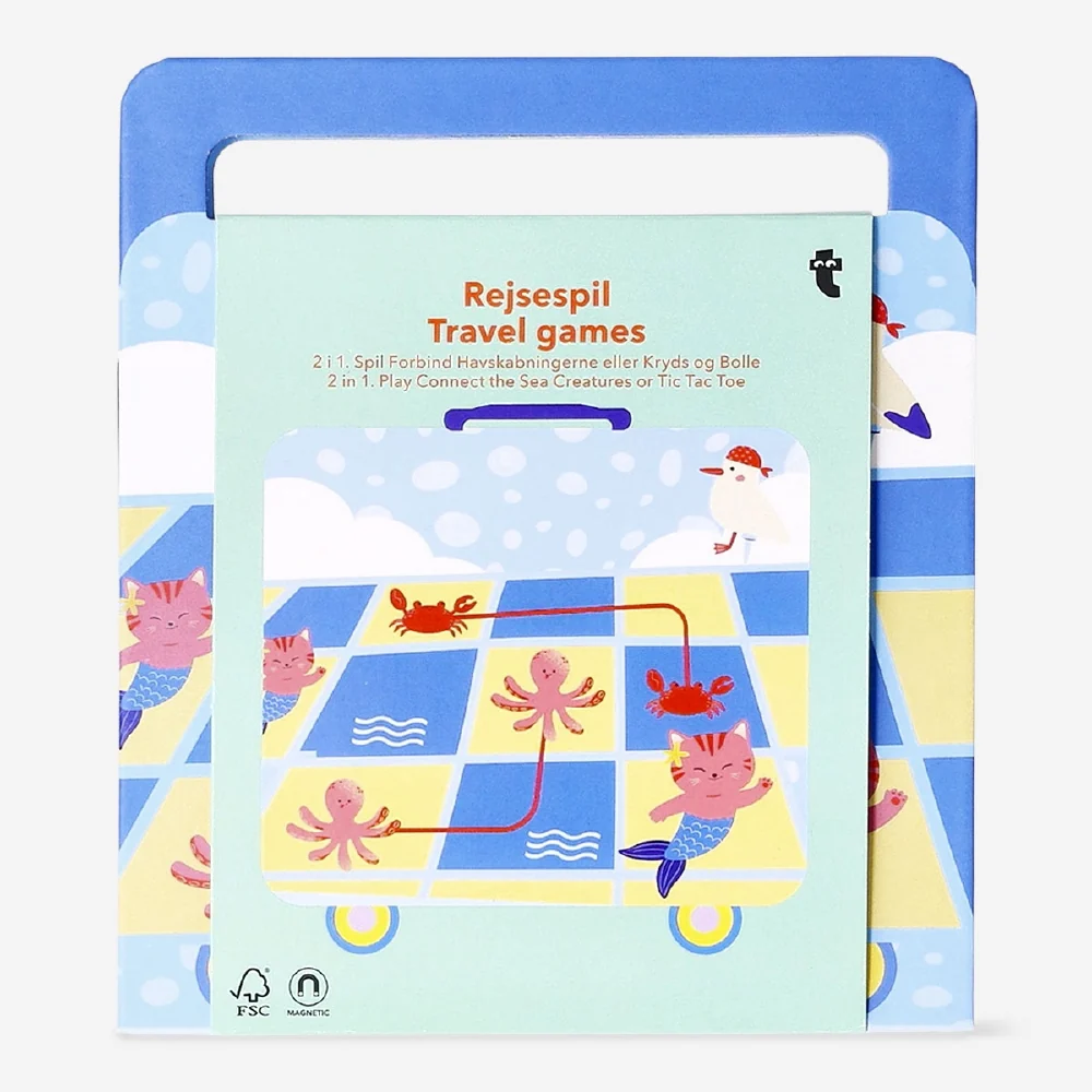 2 1 matkapelit - Yhdistä merenelävät tai Tic Tac Toe (Tic Tac Toe).
