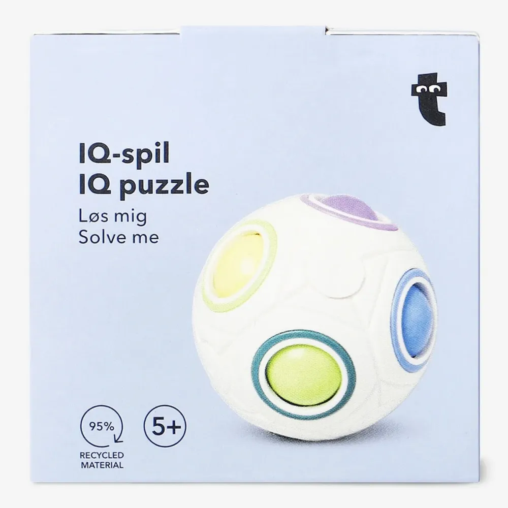 IQ palapeli sateenkaaripallo